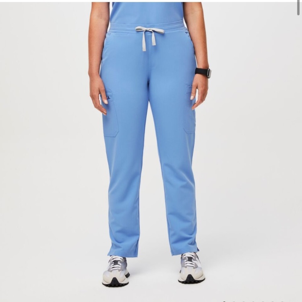 Figs Yola Skinny Scrub Pants in Blue Size XXS